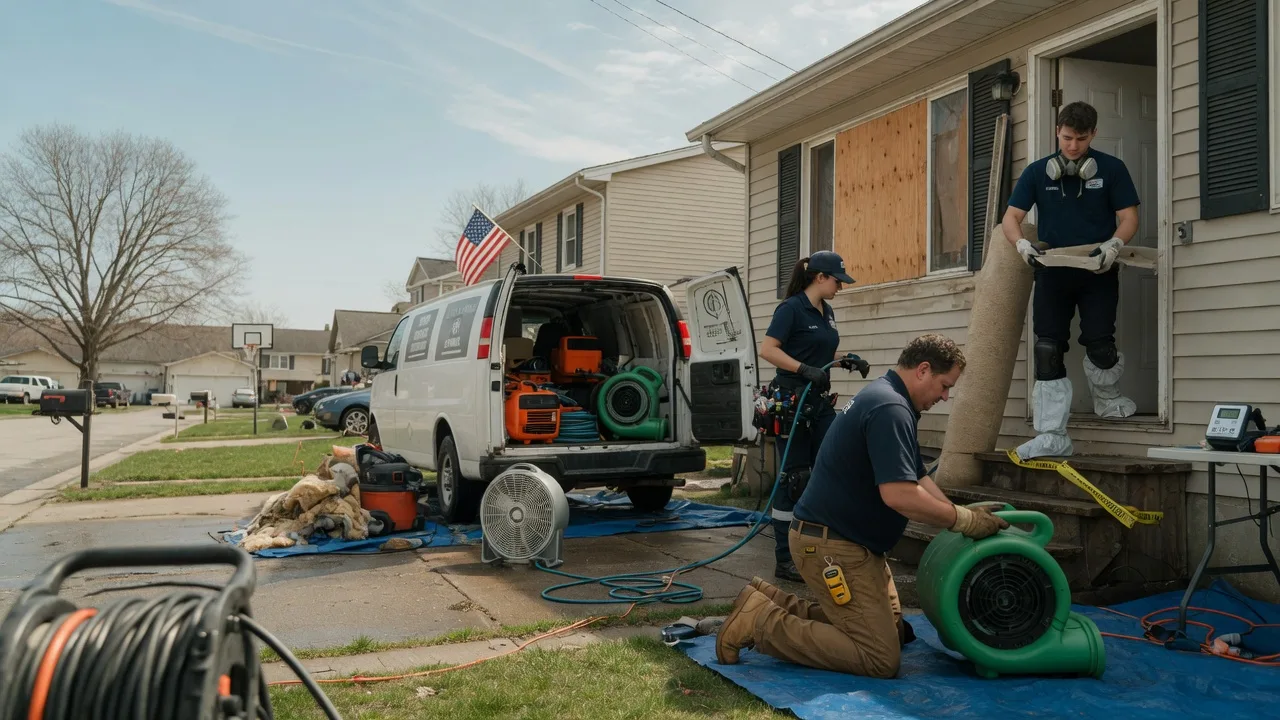 Water Damage Restoration in Latham, OH near me